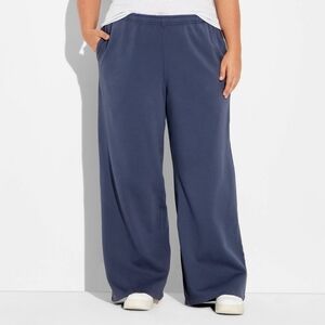 Women's Blue Sweatpants - Wild Fable - Size 4X